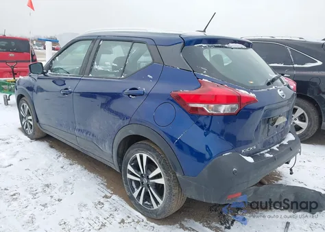 2020 Nissan Kicks Sv Xtronic Cvt from USA, damaged, VIN 3N1CP5CV3LL488383